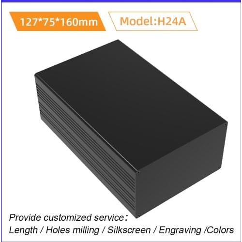 PCB Board Electronic Housing Flexble Printed Circuit Encloure Power Supply Board Boxes Custom H24A 127*75mm