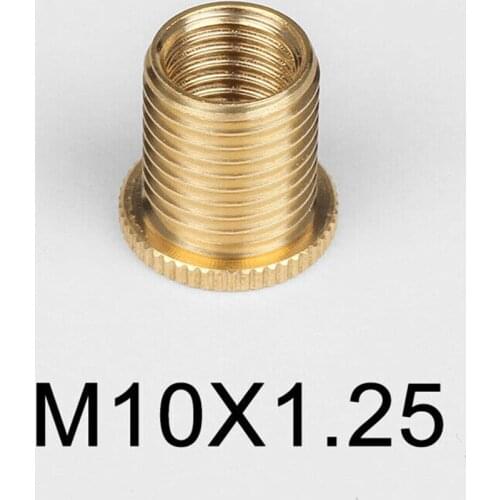 Thread Adapter Gear Shift Knob Aluminum Gold High Quality Nuts Insert Set