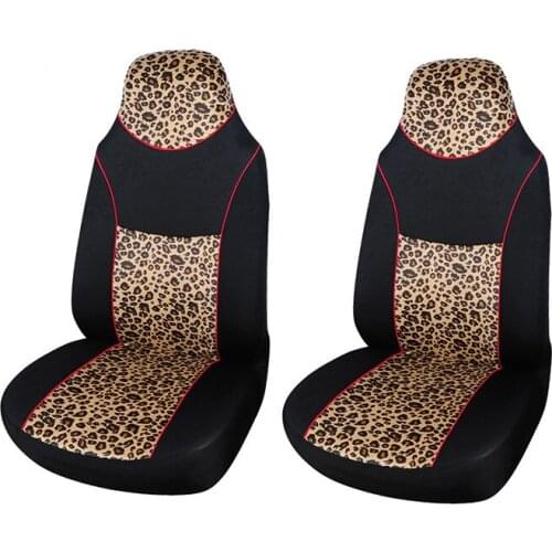 1 pcs luxury leopard car seat cover car seat cover design universal seat cushion protection pad car interior accessories