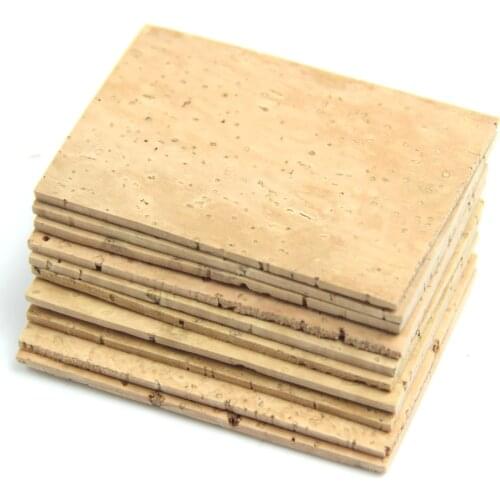 5pcs High quality 2mm Soprano Tenor Sax Saxophone Clarinet Joint Natural Neck Cork Sheet Natural Kit