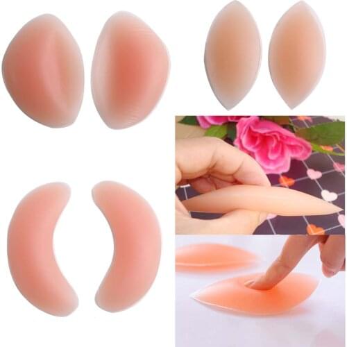 Silicone Gel Bra Inserts Breast Implants Enhancer Push Up Underwire Enhancers