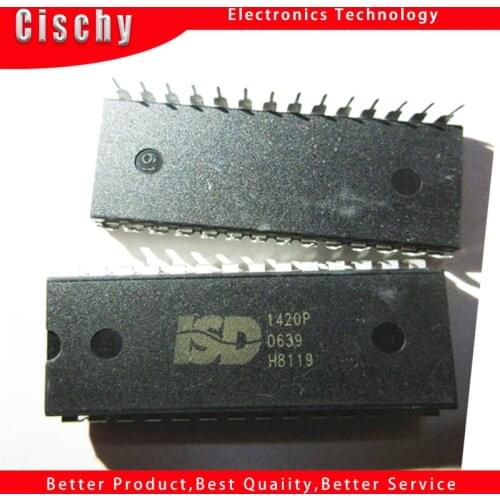 1pcs/lot ISD1420S 1420S ISD1420P 1420P DIP-28 SOP-28 In Stock