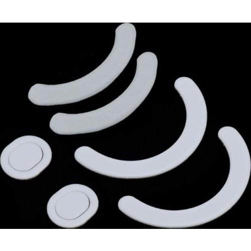 2 Sets/pack Tiger Gaming Mouse Feet Mouse Skate for logitech G403 G603 G703 Gaming Mouse White Mouse Glides Curve E