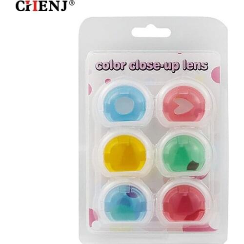 6pcs Mini11 Camera Colorful Camcorder Close-up Colored Lens Filter For Fujifilm Instax Mini 11 Lens Accessories