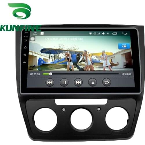 Octa Core Android 10.0 Car DVD GPS Navigation Multimedia Player Deckless Car Stereo for SKODA YETI 2009-2019 Radio