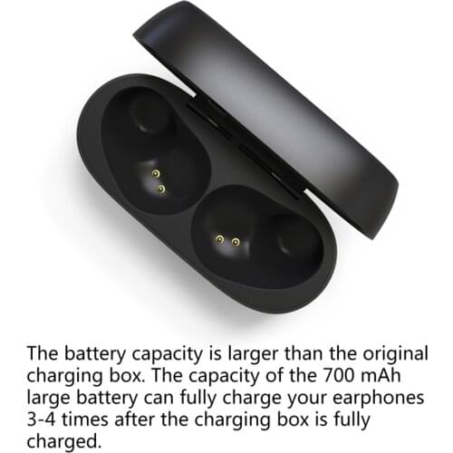 For Jabra Elite 75t/Elite Active 75t Wireless Earphones Charging Case Earbuds Charger Box Dust-Proof Protector