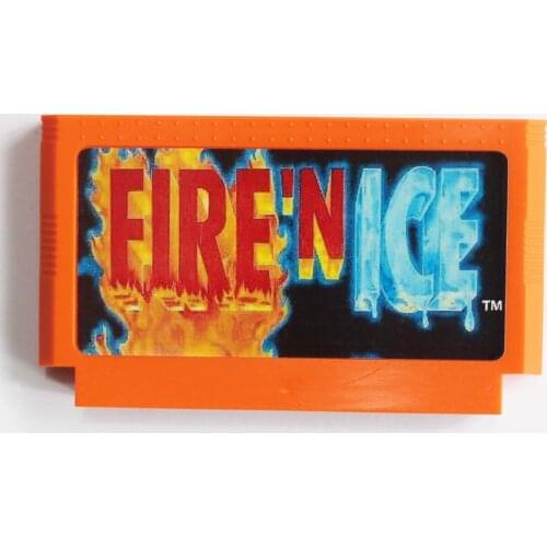Fire and Ice 60 Pins 8 Bit Game Card