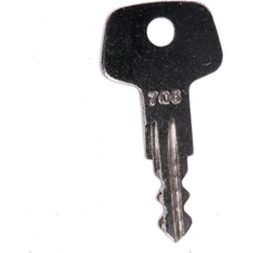 Key for Liebherr Heavy Equipment Fuel Cap Model J2 706