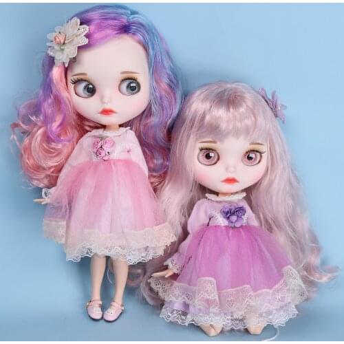 ICY DBS Blyth Doll Matte face with eyebrows 1/6 bjd ob24 anime girl