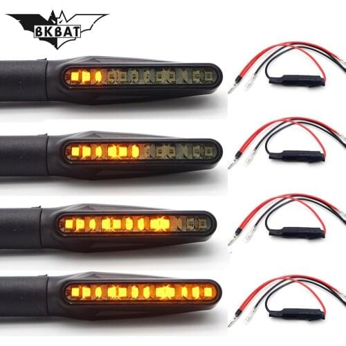 Flashing moto LED stop signal turn signals brake light For luz trasera moto stop lamp motorcycle shadow honda zx6r 2008 xr 600