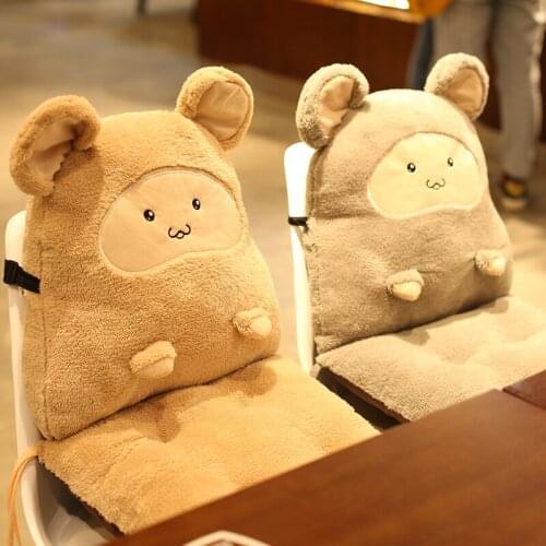 Cushion Cushion Integrated Office Long-Sitting Chair Cushion Thickened Winter