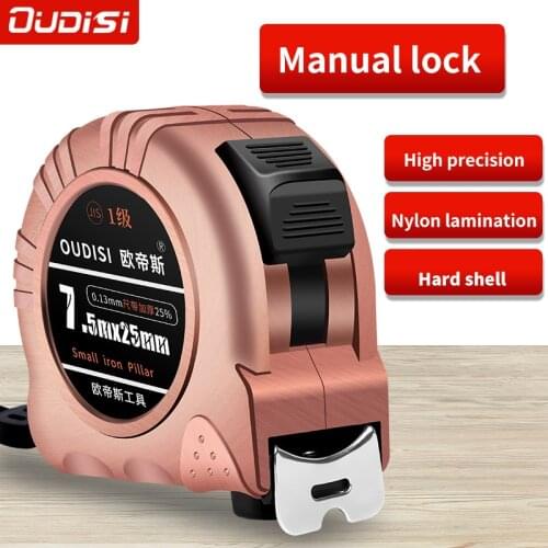 OUDISI Portable tape measure 3/5/7.5/10m steel tape measure nylon resistance to fall waterproof measuring tape measuring tool