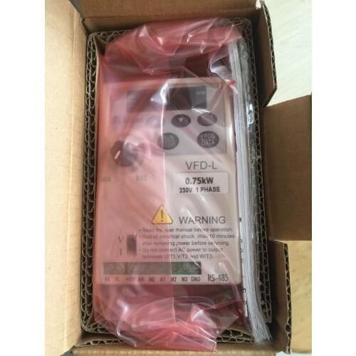 VFD007L21A VFD-L VFD Inverter Frequency converter 750W 1HP 1PHASE 230V 400hz