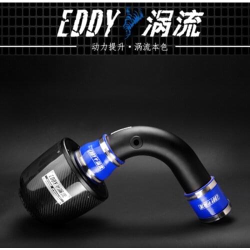 EDDY Intake System Air Intake Pipe & Carbon Fiber Air Filter for Chevrolet Cruze 1.6 / 1.8 2009 2010 2011 Car Engine Parts