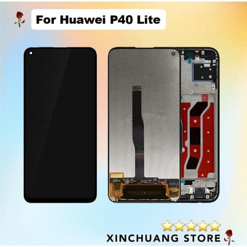 Original Quality LCD For Huawei P40 Lite With Touch Glass Digitizer Assembly Display Screen Replacement Parts