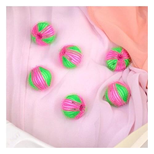 2pcs Magic Hair Removal Laundry Ball Clothes Personal Care Hair Ball Washing Machine Ball Cleaning Ball