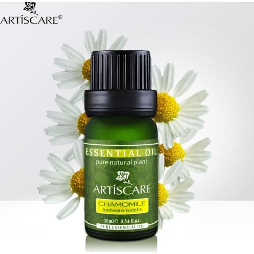ARTISCARE 100% Chamomile Pure Essential Oil 10ml Anti Inflammation Sleep Aid Moisturizing For Sensitive Skin Dry Skin Care