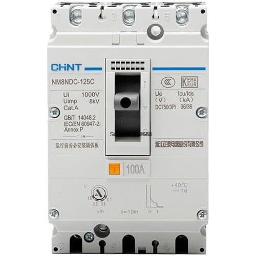 CHNT MCCB moulded Case Circuit Breaker NM8-250S 4P 250A Air Switch