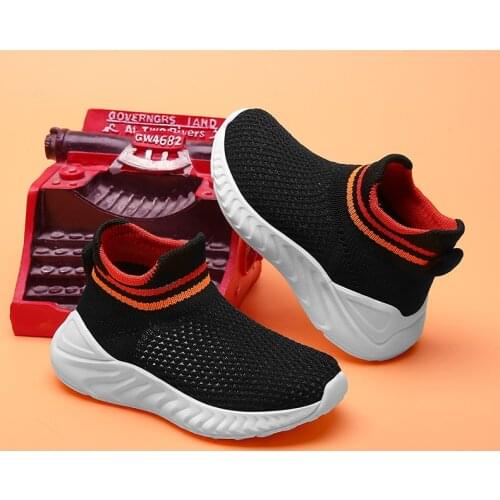 Kids Shoes Soft Bottom Baby Sneaker Casual Flats Sneakers Shoes Children Size Kid Girls Boys Outdoor Walking Sports Shoes