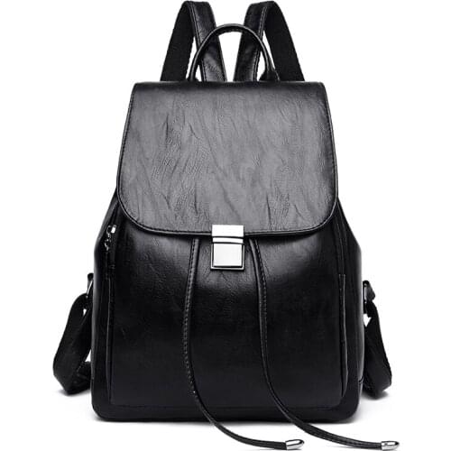 Женские кожаные рюкзаки HUANILAI China At AliExpress