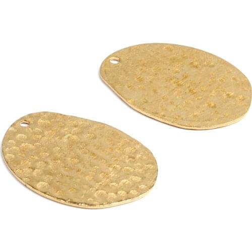 Brass Textured O Charms, Raw Brass Earrings Finding,Raw Brass Pendant,Oval shaped Earrings Brass Charm,25X20mmRB1083