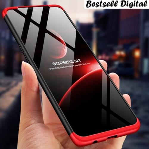 3 in 1 Matte Case for Realme X2 X2 Pro 5 3 Pro Ultra Thin 360 Full Protective Phone Back Cover For Realme XT X Q C2 K3