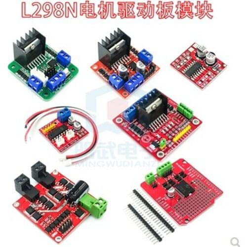1PCS L298N Motor Drive Board Module DC Stepper Motor Robot Smart Car L298 Module Series