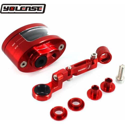 Motorcycle Brake Fluid Reservoir Clutch Tank Oil Fluid Cup Accessories For Ducati Monster 600 620 696 750 796 900 1000