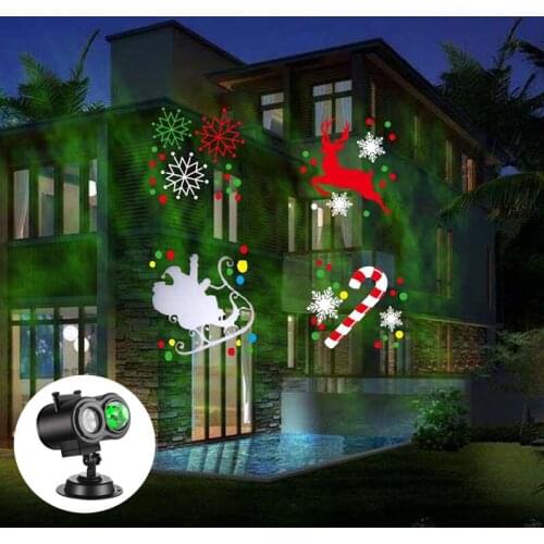 Can be replaced Light pattern LED Christmas Halloween Decorations Night Light Projector
