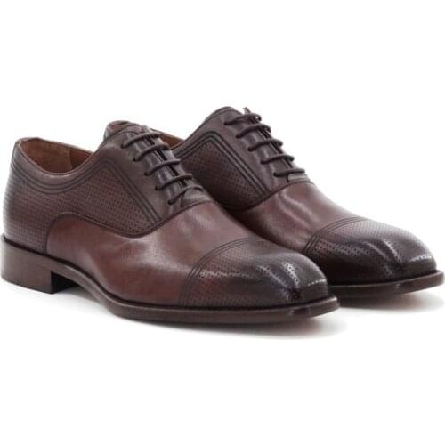 Men Shoes Genuine Leather 2021 Fashion Wedding shoes Comfortable Male Dress Shoes Classic Shoes - Step By Made in Turkey stepper