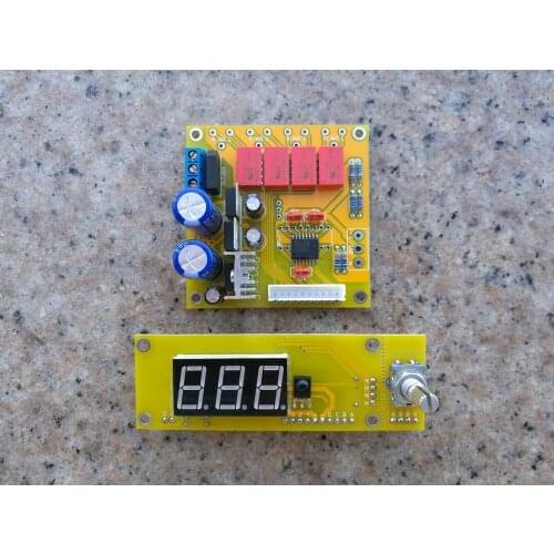 DIY KIT HIFI JV10 PGA2311 preamp board volume control / aluminum remote / 4 way input