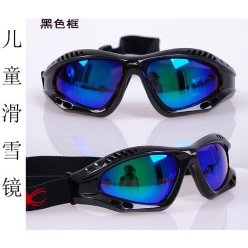 2014 winter new childrens outdoor tide burst essential ski goggles wind mirror anti-fog mirror