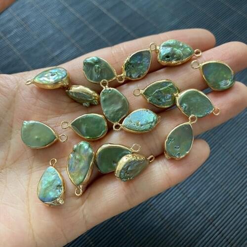 1pcs Wholesale Multicolor Irregular Shape Pendant Freshwater Pearls for Jewelry Making DIY Handmade Accessories Bead Decoration