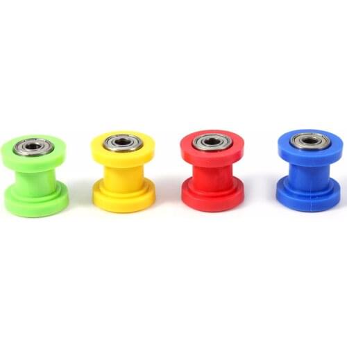 Drive Chain Roller 8mm ID Chain Roller Tensioner Guide Wheel Chinese Dirtbike Pit Bike Four Colors to Choose