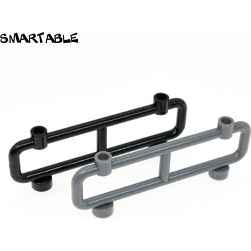 Smartable Bar 1x8x2 with Studs Building Block MOC Parts Toys For Car Guardrail Creative Compatible City 2486 20pcs/set