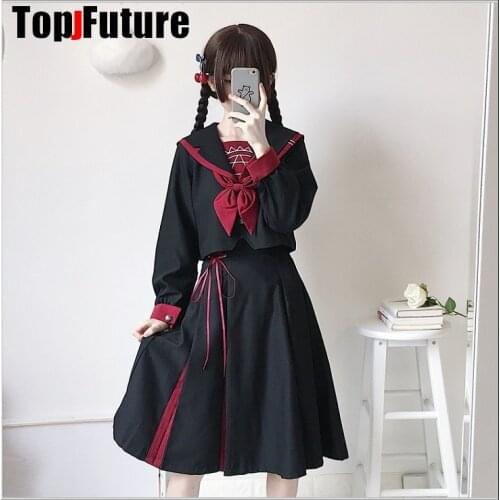 College style student uniform JK uniform skirt School Uniform suit Halloween cosplay costume uniform devil COSPLAY COSTUME