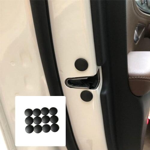 12pcs/Lot Car Door Lock Screw Protector Cover For Honda Ciimo Elysion AVANCIER CR-Z INSIGHT UR-V XR-V Legend N-Box N-WGN