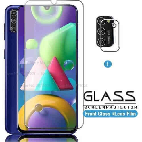 Protective glass for samsung m 21 camera lens screen protector For samsung galaxy m21 6.4'' 21m M215F tempered glass film