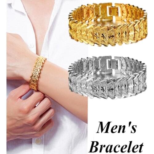 2 Style Unisex Fashion Simple Gift Travel Anniversary Birthdays Flower Pattern Stainless Steel Electroplate Charm Bangle