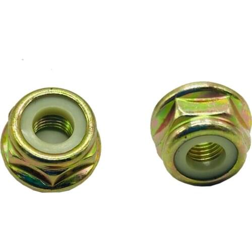 1PC Garden Lawn Mower Gear Head Cover Nut Reverse Thread Blade Gasoline Screw Brush Cutter Strimmer Trimmer Parts M10 Nuts