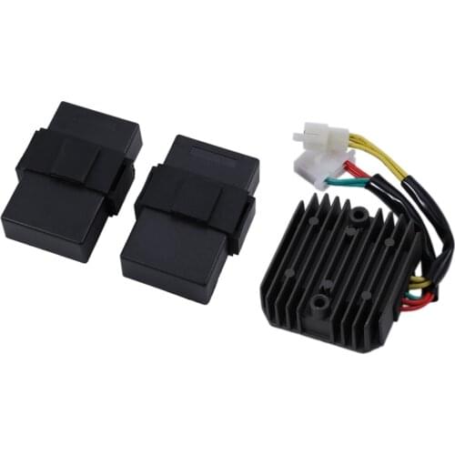 2 x CDI for Honda XL600 V Transalp / XRV 650 Africa Twin CI558 + 1 Regulator