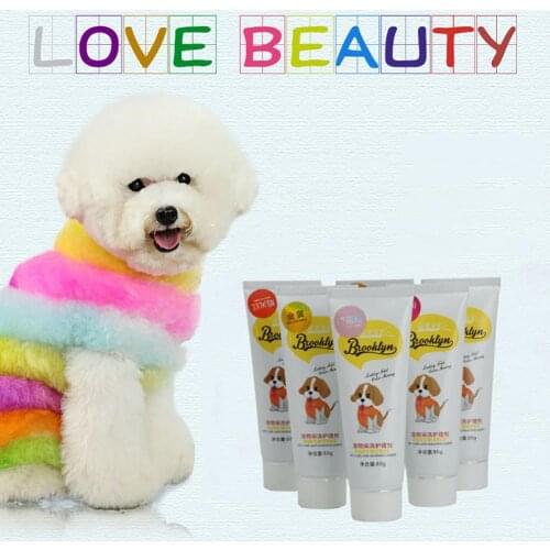 40% Hot Sales!!! 80g pet dog cat animal hair dye hair dye dyeing pigment supplies