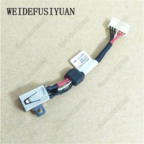 50-100PCS DC Power Jack Socket Connector Wire Harness for DELL XPS 15 9530 9550 Precision M3800