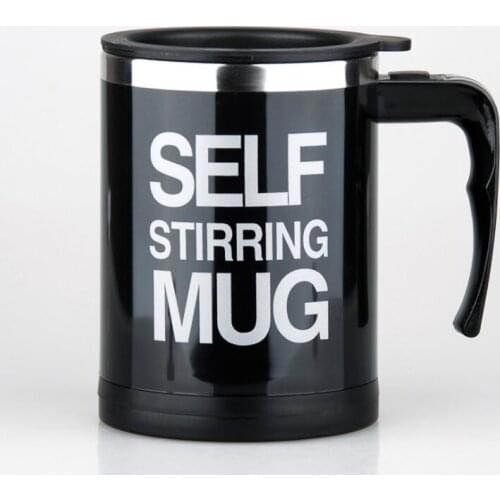 400ml Automatic Self Stirring Mug Coffee Milk Mixing Mug Stainless Steel Thermal Cup Electric Lazy Double Insulated Smart Cup