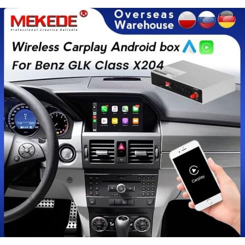 Wireless Apple CarPlay for Benz GLK Class X204 2008-2012 with Android Auto Mirror Link AirPlay Car Play Phone Maps Functions