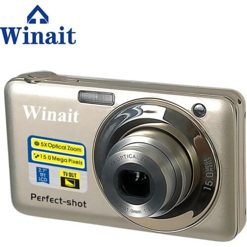 WIANIT 20 mega pixels digital camera with 2.7'' TFT display and 8x optical zoom digital video camera free shipping