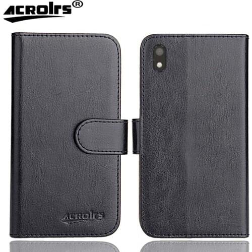 DEXP A350 MIX Case 5" 6 Colors Flip Fashion Soft Leather Crazy Horse Exclusive Phone Cover Cases Wallet