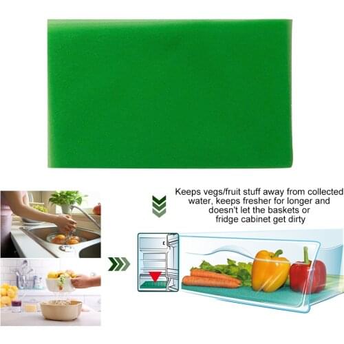 DIY Cupboard Antifouling Washable Fridge Mat Fruit Vegetables Refrigerator Pad PP Home Square Kitchen Tools Drawers Anti Mildew