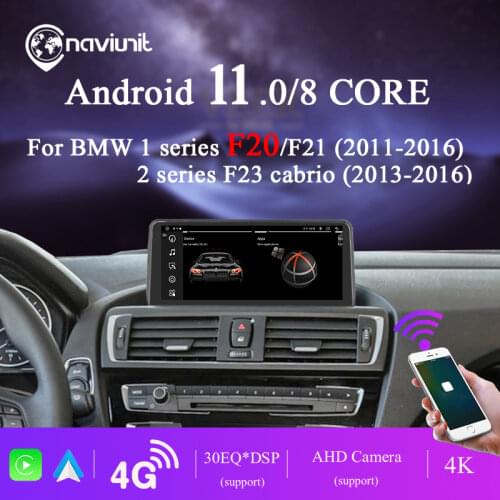Snapdragon car radio 2 din android 10 with screen For BMW F20 F21 F30 F31 F34 F32 F33 F36 2013-2017 autoradio Multimedia carplay