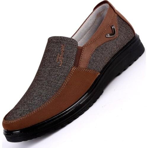 2021 Canvas Shoes Men Summer Classic Loafers Men Casual Shoes Breathable Walking Flat Men Shoes Zapatos Sneakers Plus Size 48